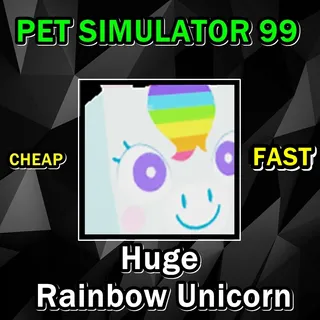 Huge Rainbow Unicorn