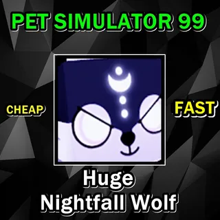 Huge Nightfall Wolf