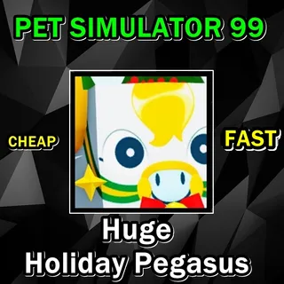 HUGE HOLIDAY PEGASUS