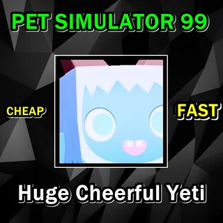 Huge Cheerful Yeti