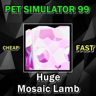 Huge Mosaic Lamb