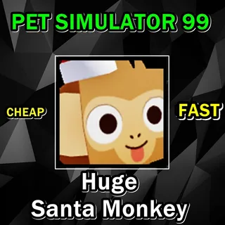 Huge Santa Monkey