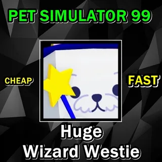 HUGE WIZARD WESTIE