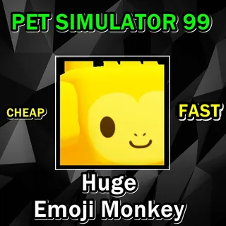 HUGE EMOJI MONKEY