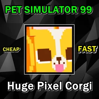 Huge Pixel Corgi