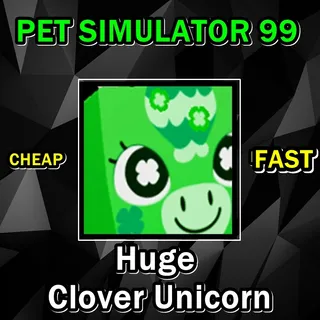 Huge Clover Unicorn