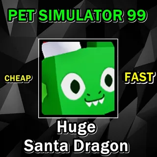 Huge Santa Dragon