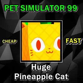 HUGE PINAPPLE CAT