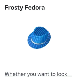 Frosty Fedora
