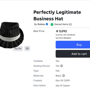 Perfectly Legitimate Bu