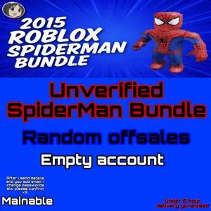 Roblox Spiderman Bundle