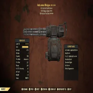Weapon | AA2525 Minigun