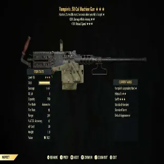 Weapon | V25A15 50cal