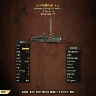 Weapon | J2525 Gatling Gun