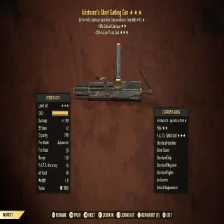 Weapon | ARI5025 Gatling Gun