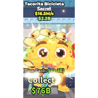 tacorita bicicleta 16.5m