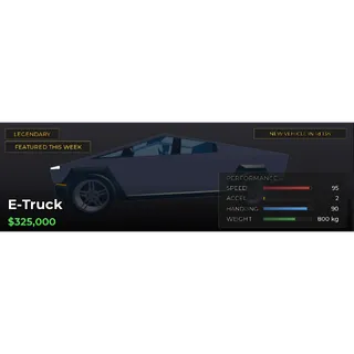 E-TRUCK - STORAGE HUNTERS: OPEN WORLD