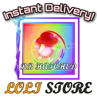 RAINBOW HATCHED SHROOMIE