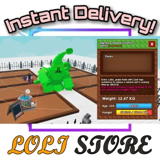 Rainbow Hatched Christmas Gorilla