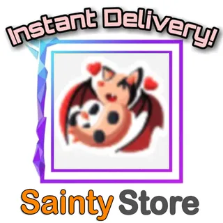 Bat Dragon Cuddle Animated Sticker