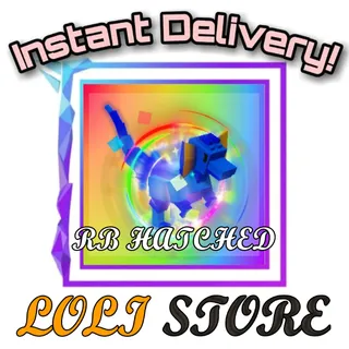 RAINBOW HATCHED DILOPHOSAURUS 
