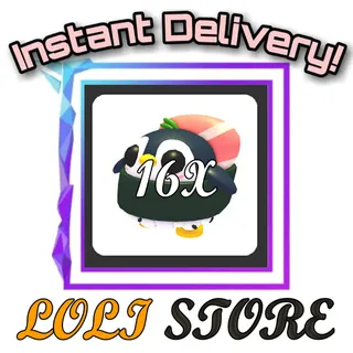16x Sushi Penguin