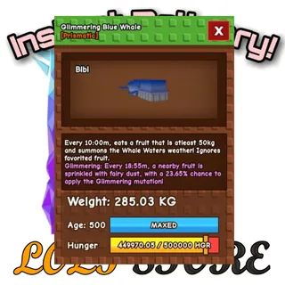 BLUE WHALE