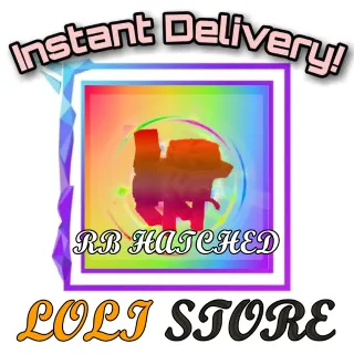 Rainbow Hatched Farmer Chipmunk