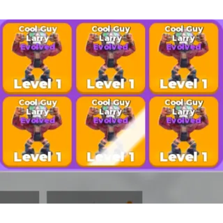 💪6x Cool Guy Larry Evolved + 1 Aura Bundle Muscle Legends 🔥Fast delivery ⚡( No rebirth Required)✅