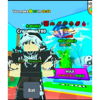 Corrupted Meowl Toxic 402Qa/s MAXLVL -275 🔥 Shrink For Brainrots⚡Fast delivery