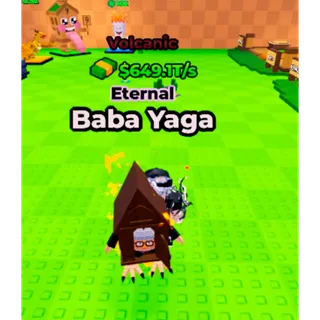 649T/s Volcanic  baba yaga kick a lucky block 