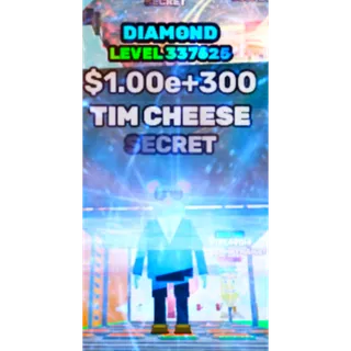 Tim cheese secret Swing Obby for brainrots level 330,00+ fast delivery 