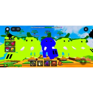 (Bundle) Rainbow Strawberry Elephant MAXLVL  385T/s total  + radio elephant (4pcs)🔥 kick a lucky block 🎮