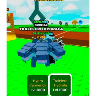 Devine Tralalero Hydrala MAXLVL 1000🔥 Fast delivery⚡Swing Obby for brainrots