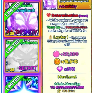 1x Shiny Symphonic Hiero BGSI