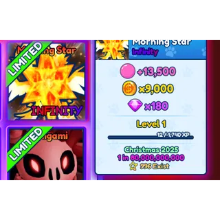 2x Morning Star BGSI