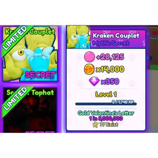 1x Mythic Kraken Couplet BGSI