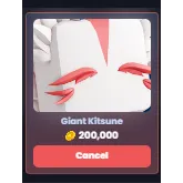 1x Giant Kitsune BGSI