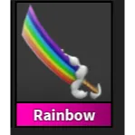 1x Rainbow Knife MM2