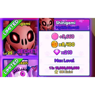 1x Mythic Shinigami BGSI