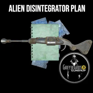 Alien Disintegrator Plan