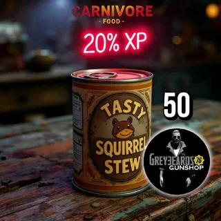 Canned Tasty Squirrel Stew