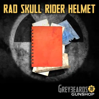 Plan | Rad Skull Rider Helmet