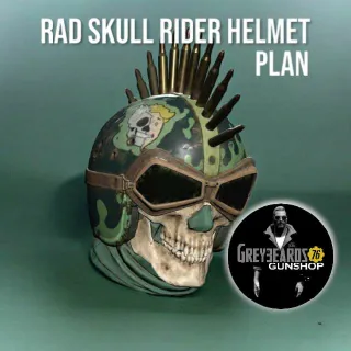 Rad Skull Rider Helmet