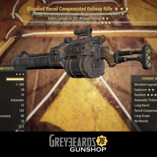 Weapon | BE 250 Railway Rifle