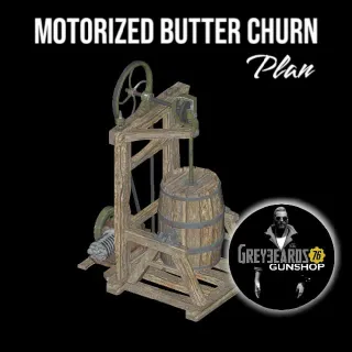 Motorized Butter Churn