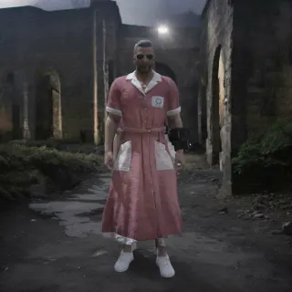 Pink Asylum Dress