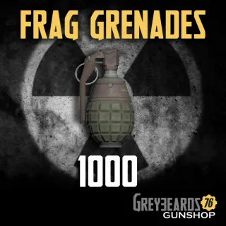 1000 Frag Grenades