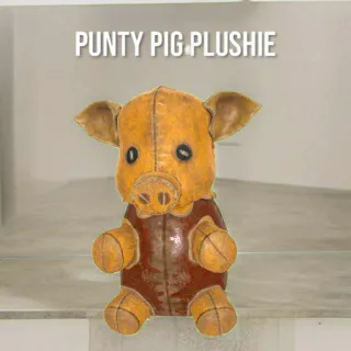 Punty Pig Plushie