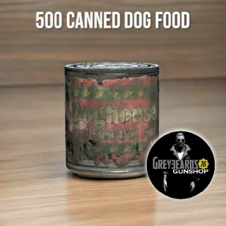 500 Canned Dog Food